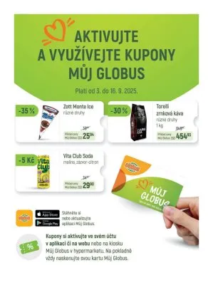 akční leták Globus 10.9.2025-16.9.2025