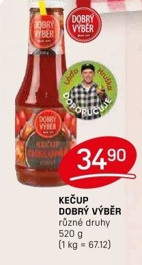 Kečup Dobrý Výběr
