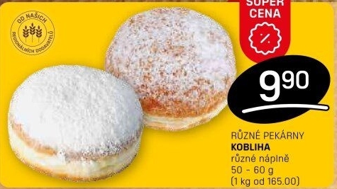 Kobliha s náplní