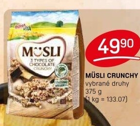 Müsli Crunchy Bonavita