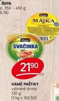 Paštiky Hamé