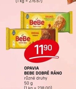 Sušenky BeBe Dobré ráno Opavia