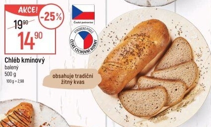 Chléb kmínový