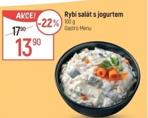 Salát rybí s jogurtem