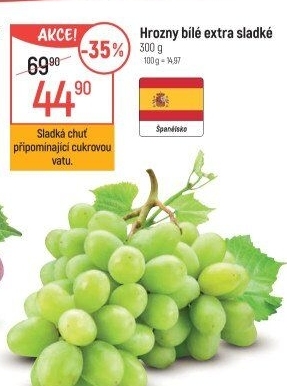 Hrozny bílé