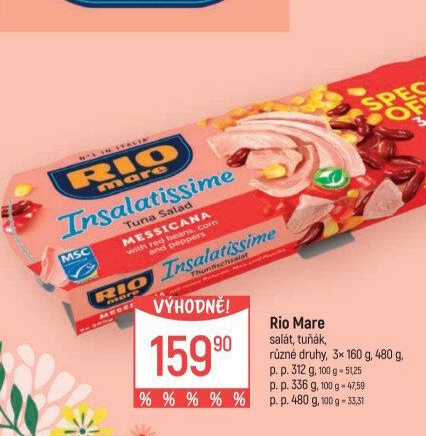 Tuňák Rio Mare