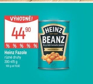 Fazole v tomatě Heinz