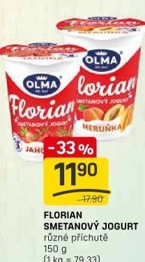 Jogurt smetanový Florian Olma