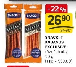 Kabanossi Snack !t Bites Tarczyński