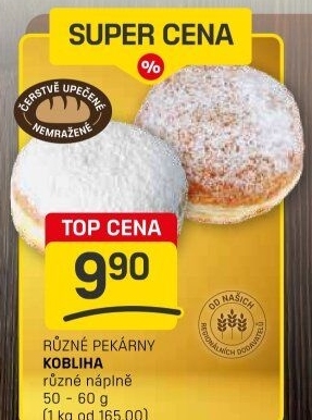 Kobliha s náplní