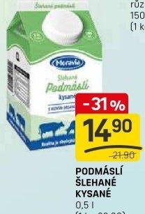 Nápoj podmáslí šlehané kysané Moravia