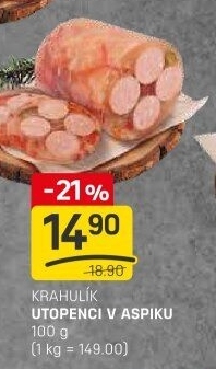 Utopenci v aspiku Krahulík
