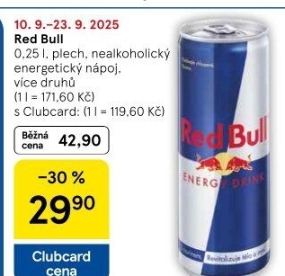 Energetický nápoj Red Bull
