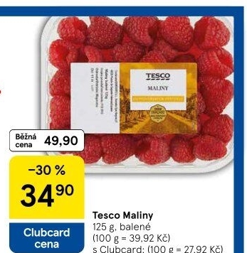 Maliny Tesco