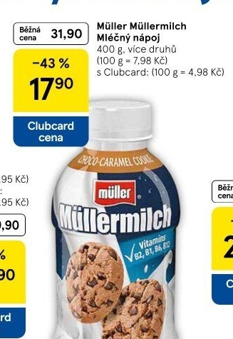 Nápoj mléčný Müllermilch Müller