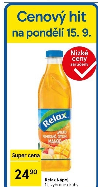 Nápoj ovocný Relax