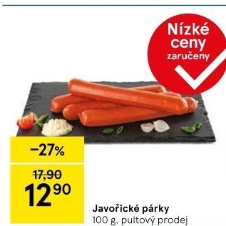 Párky javořické
