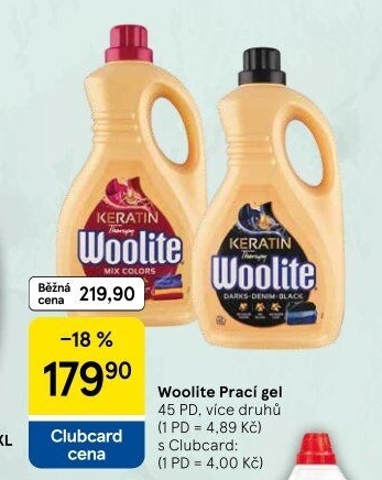 Prací gel Woolite