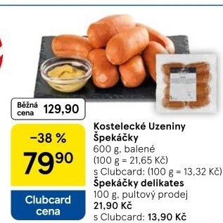 Špekáčky Delikates