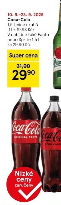 Limonáda Coca Cola
