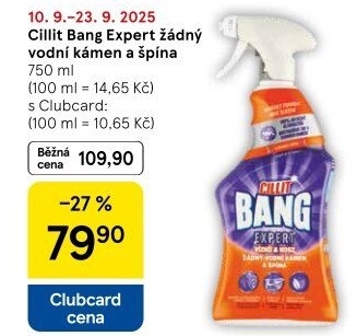 Odstraňovač vodního kamene Cillit Bang