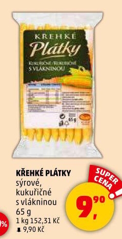 Plátky křehké Michelské pekárny