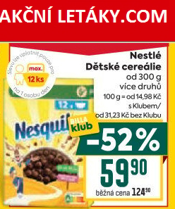 Cereálie Nestlé
