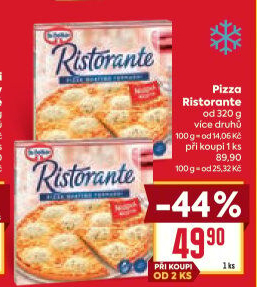 Pizza mražená Ristorante Dr. Oetker