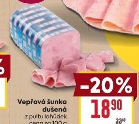 Šunka vepřová dušená LE&amp