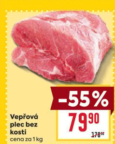 Vepřová plec bez kosti
