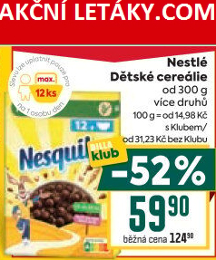Cereálie Nestlé