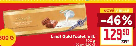 Čokoláda Lindt