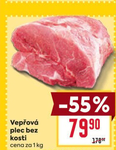 Vepřová plec bez kosti