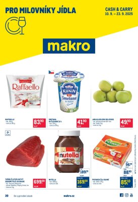 akční leták Makro 10.9.2025-23.9.2025