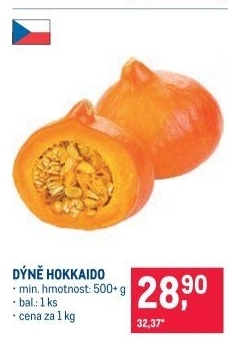 Dýně Hokkaidó