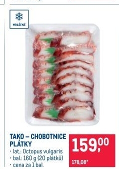 Tako chobotnice mražená