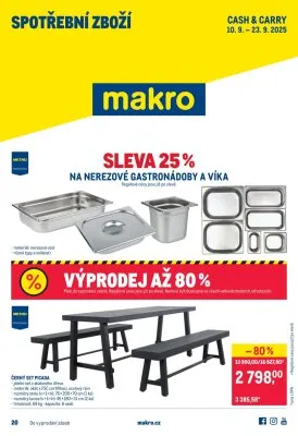 akční leták Makro 10.9.2025-23.9.2025