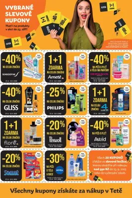 akční leták Teta drogerie 11.9.2025-23.9.2025