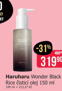 Čisticí olej Wonder Black Rice Haruharu