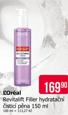 Čisticí pleťová pěna Revitalift Filler L'