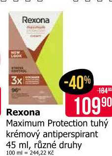 Deodorant stick Maximum Protection Rexona