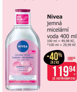 Micelární voda Nivea