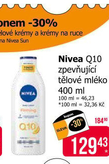 Mléko tělové Q10 Nivea
