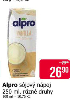 Nápoj sójový ochucený Alpro