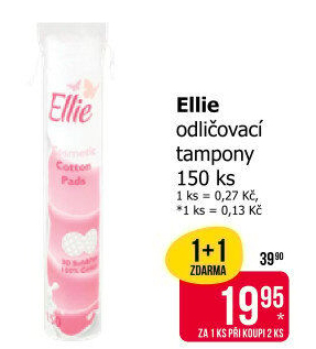 Odličovací tampony Ellie