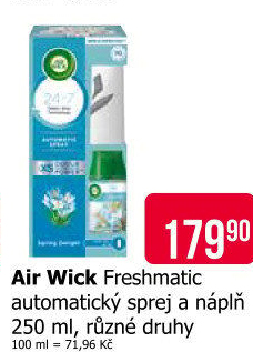 Osvěžovač vzduchu Freshmatic Air Wick - náplň
