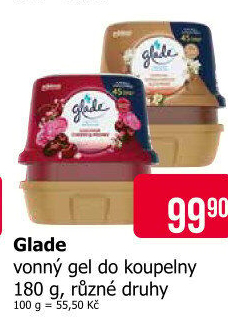 Osvěžovač vzduchu gel do koupelny Glade by Brise