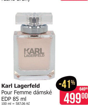 Parfémovaná voda dámská Pour Femme Karl Lagerfeld