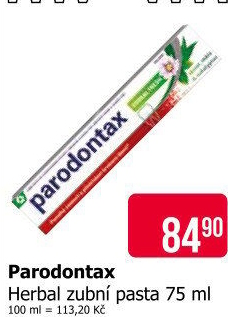 Pasta na zuby Herbal Fresh Parodontax