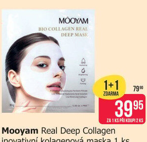 Pleťová maska Mooyam
